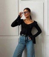 Блузка з рюшами DMP-R1649A320