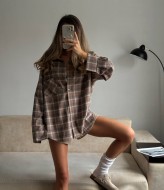 Сорочка в клітинку CULT-2005A490