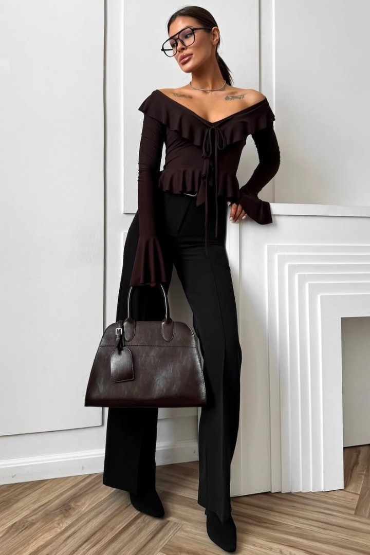 Блузка з рюшами DMP-R1649A320