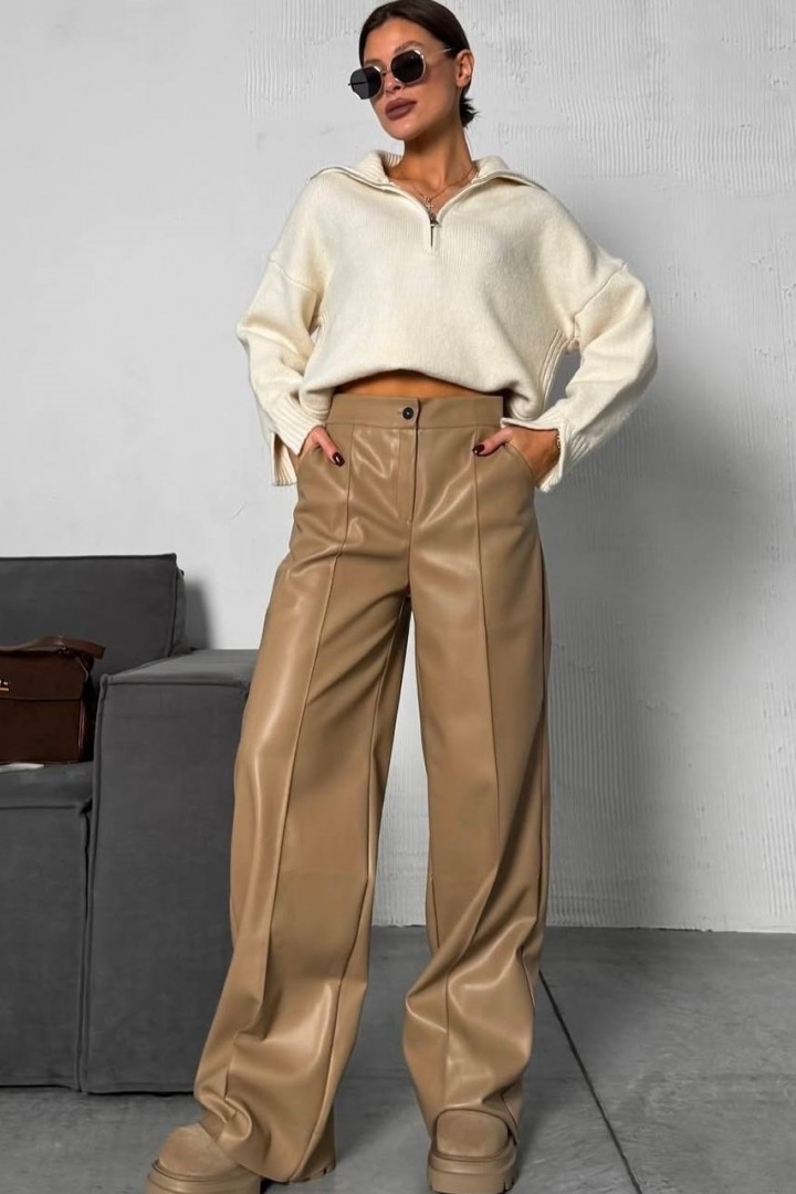 Кожаные брюки DMP-R1628A330