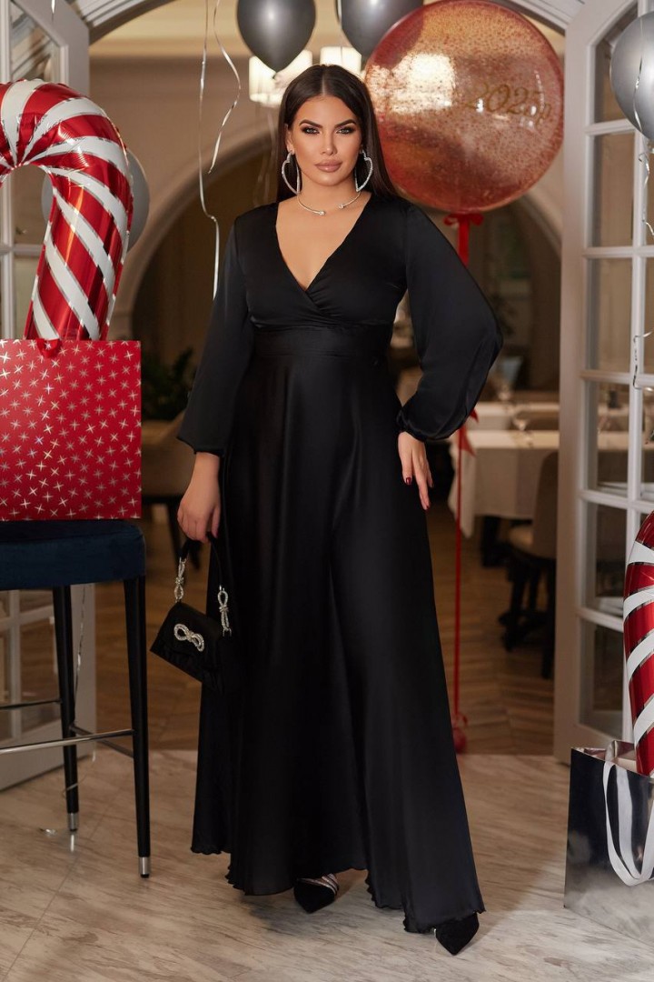 Шелковое платье EY-663A19B23