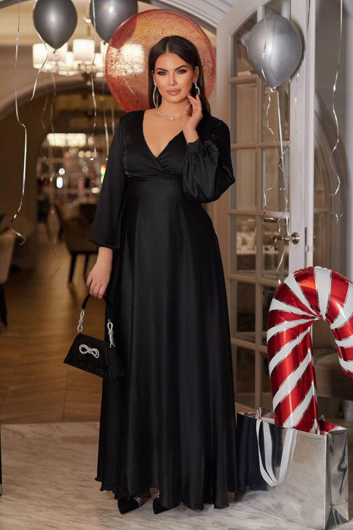 Шелковое платье EY-663A19B23