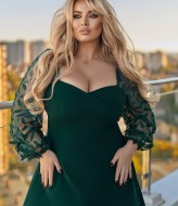 Элегантное платье миди EY-645.1A25