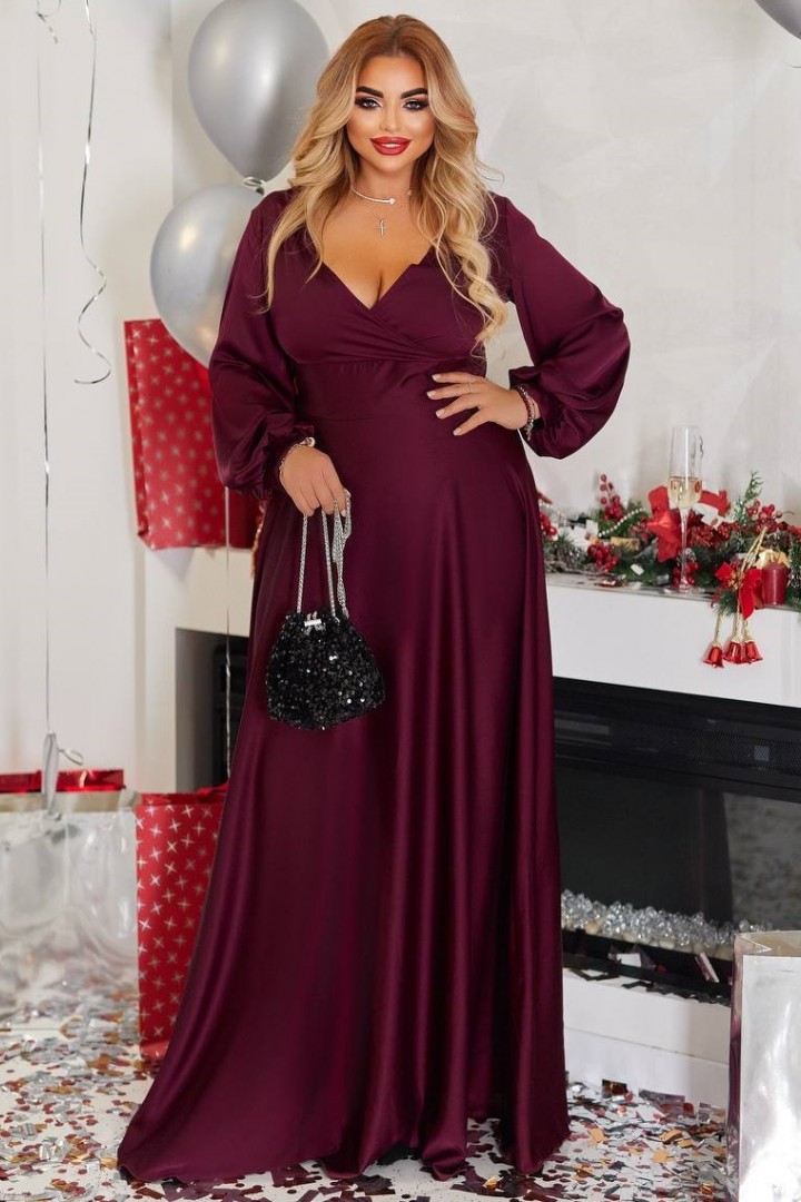 Шелковое платье EY-663A19B23