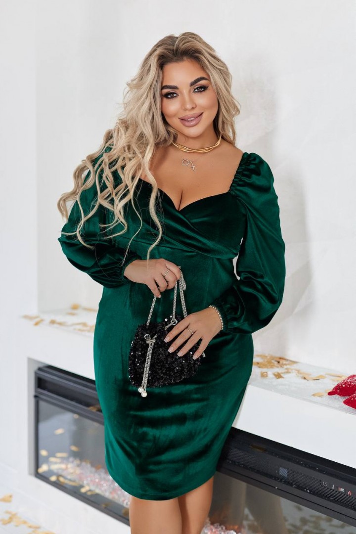 Оксамитова сукня EY-740A16