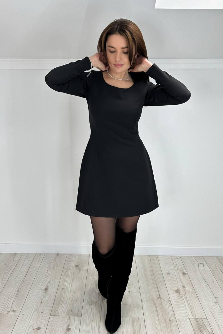 Платье с фатиновой юбкой женское KG-499A370