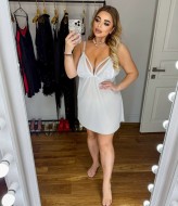 Ночнушка пеньюар с кружевом ET-631A400