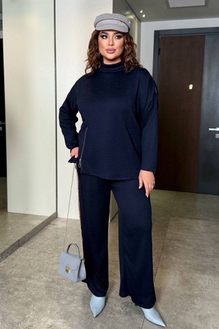 Костюм двойка с воротником на молнии AD-7917.1A380