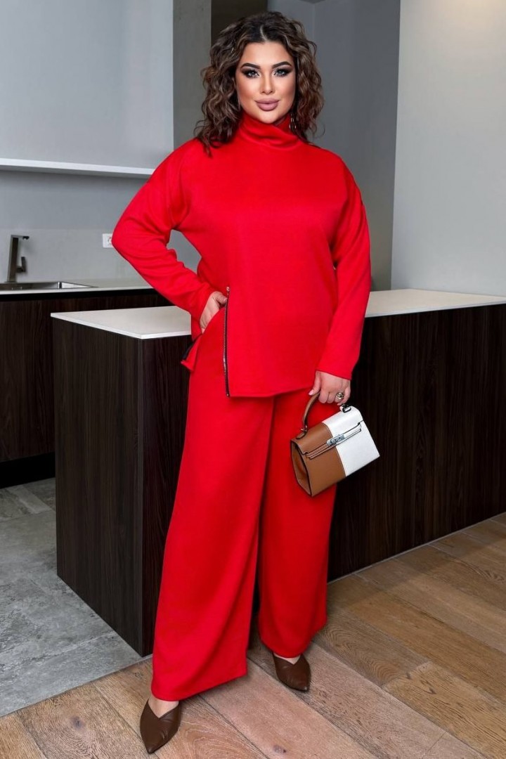 Костюм двойка с воротником на молнии AD-7917.1A380