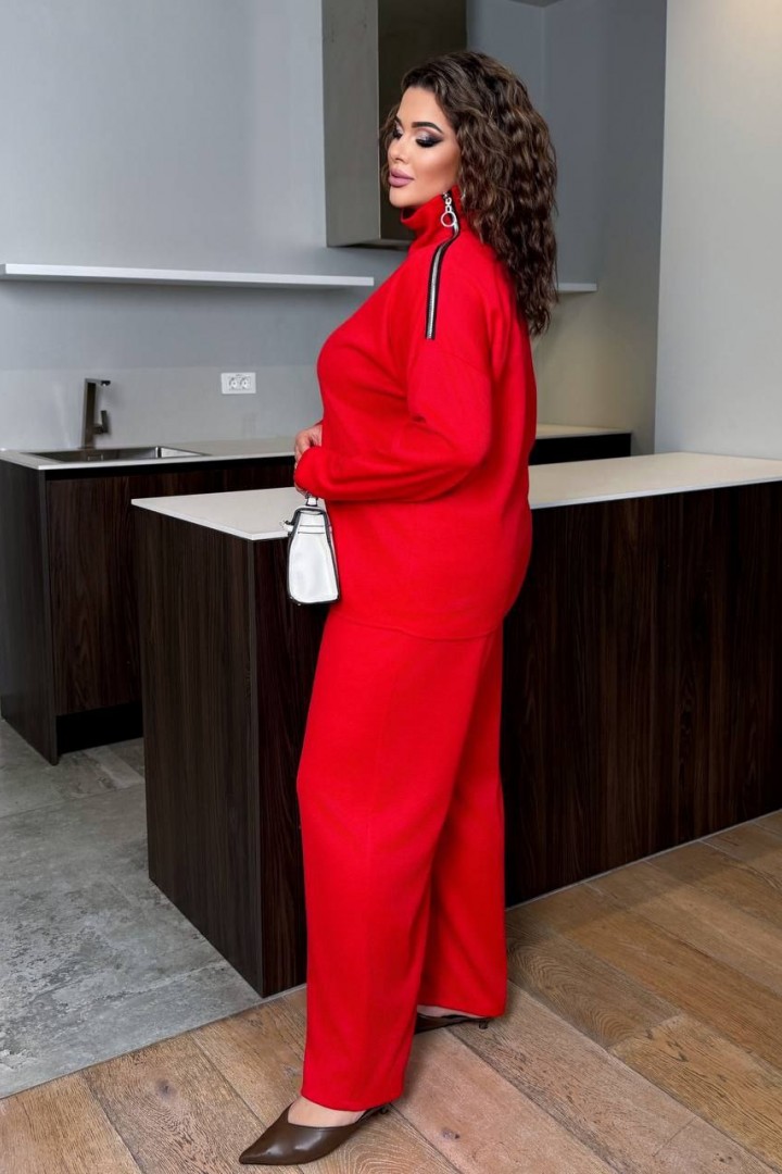 Костюм двойка с воротником на молнии AD-7917.1A380