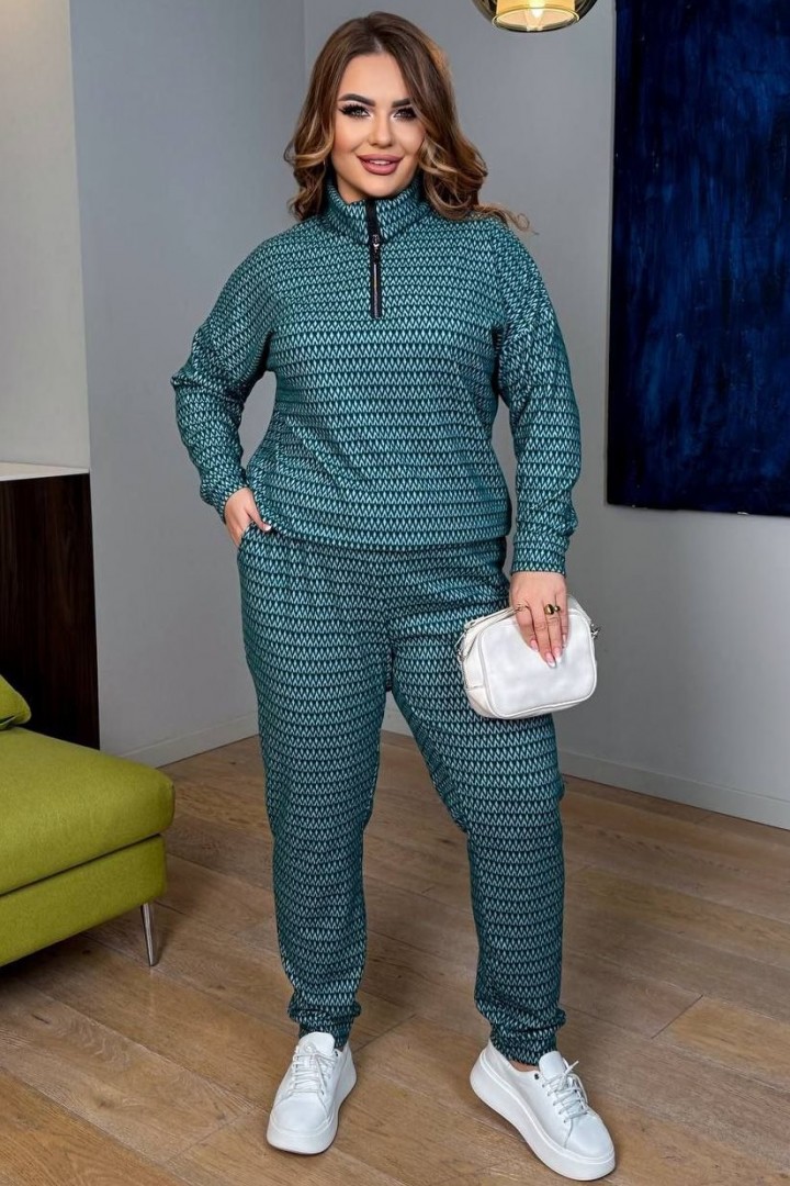 Кофта прямого покроя и штаны AD-7918.1A260