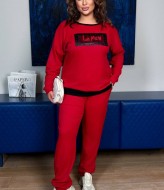 Трикотажный костюм с нашивкой AD-7996.1A290