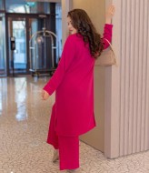 Трикотажный костюм с кардиганом NJ-MA-853A490