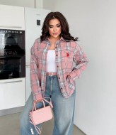 Женская клетчатая рубашка GR-05176A420