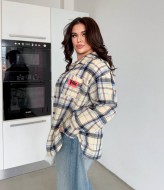 Женская клетчатая рубашка GR-05176A420