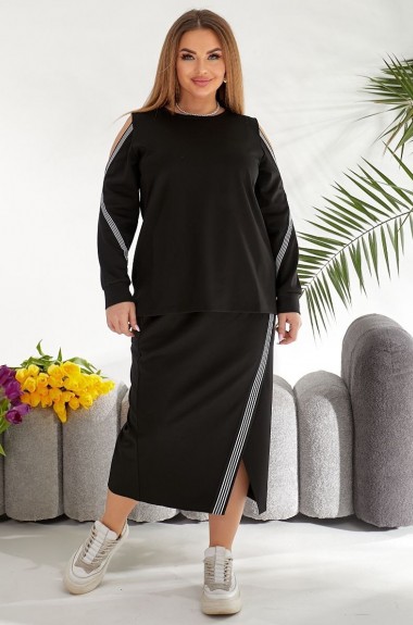 Костюм длинная юбка и кофта AZ-8287A900