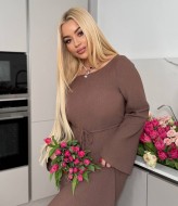 Повседневное платье с длинными рукавами ODF-019A650