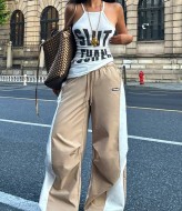 Спортивные штаны плащевка женские  DMP-R1910A300