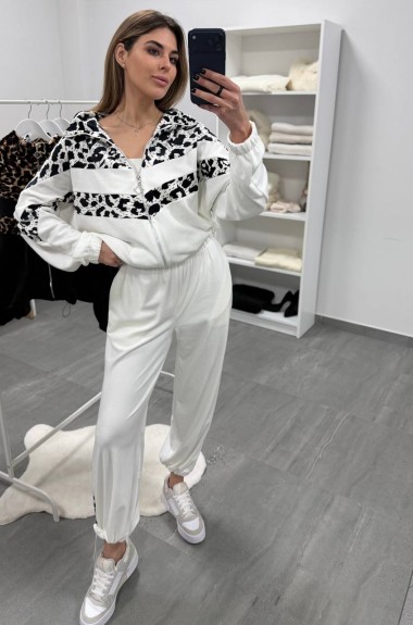 Леопардовый спортивный костюм женский DMP-R1944A700
