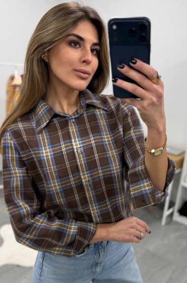 Сорочка у клітинку DMP-R1887A350 Сорочка у клітинку DMP-R1887A350