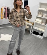 Сорочка у клітинку DMP-R1887A350