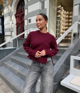 Стильний укорочений светр NON-137A580