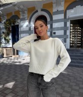 Стильний укорочений светр NON-137A580