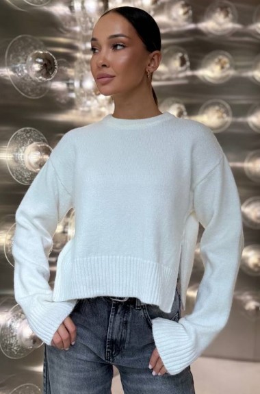 Стильний укорочений светр NON-137A580