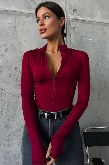 Лонгслив на молнии DMP-R1634A250