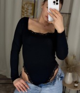 Боди с кружевом MIS-218A350