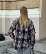 Рубашка с разрезами на рукавах MIK-2473A450