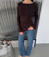 Елегантний асиметричний гольф MIK-4261A275