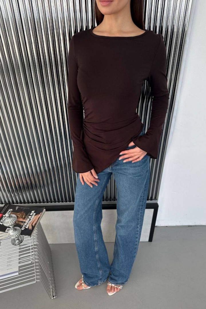 Елегантний асиметричний гольф MIK-4261A275