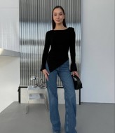 Елегантний асиметричний гольф MIK-4261A275