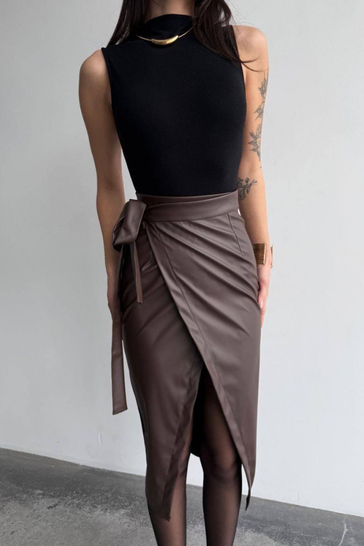 Стильна спідниця на запах MIK-2419A269