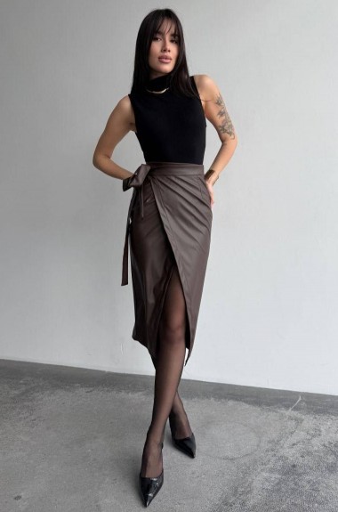 Стильна спідниця на запах MIK-2419A269