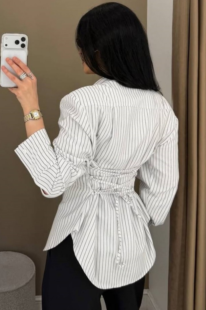 Сорочка у смужку SAP-129A600