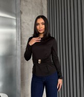 Елегантна кофта з пояском MIK-1709A340