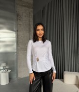 Елегантна кофта з пояском MIK-1709A340