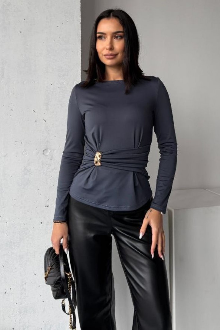 Елегантна кофта з пояском MIK-1709A340