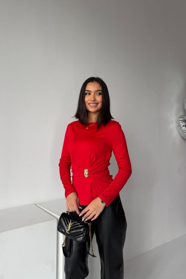 Елегантна кофта з пояском MIK-1709A340