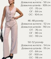 Костюм брюки и жилет AXY-042A550 Костюм брюки и жилет AXY-042A550