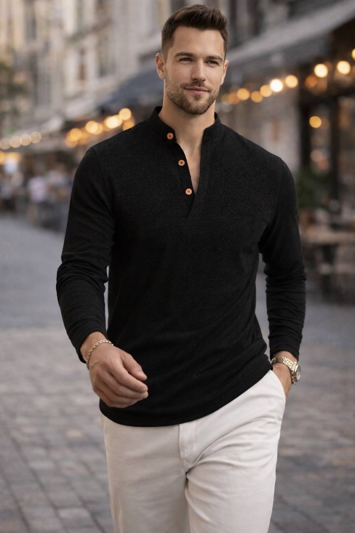 Мужской лонгслив SAL-513A400