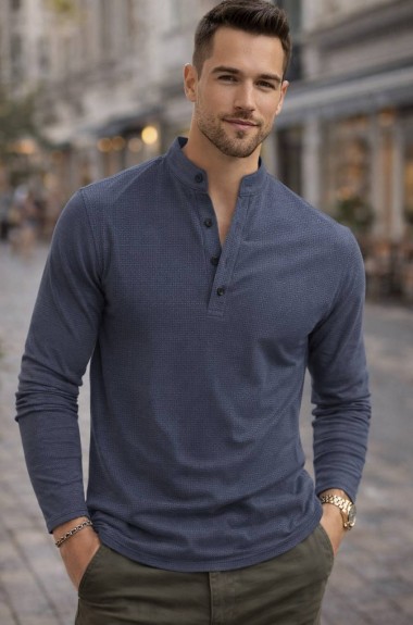 Мужской лонгслив SAL-513A400