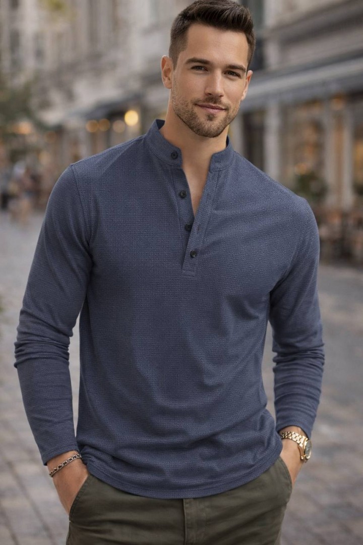 Мужской лонгслив SAL-513A400