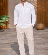 Рубашка из льна SAL-484A500