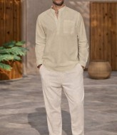 Рубашка из льна SAL-484A500