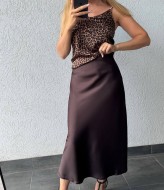 Шелковая юбка на резинке KG-122.1A390