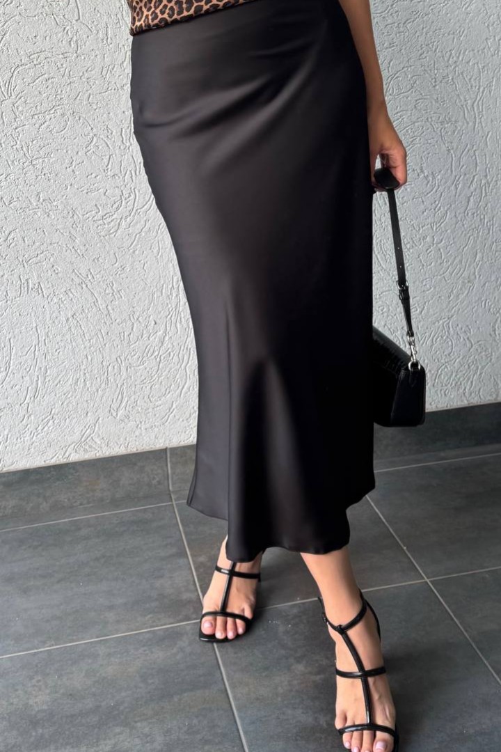 Шелковая юбка на резинке KG-122.1A390