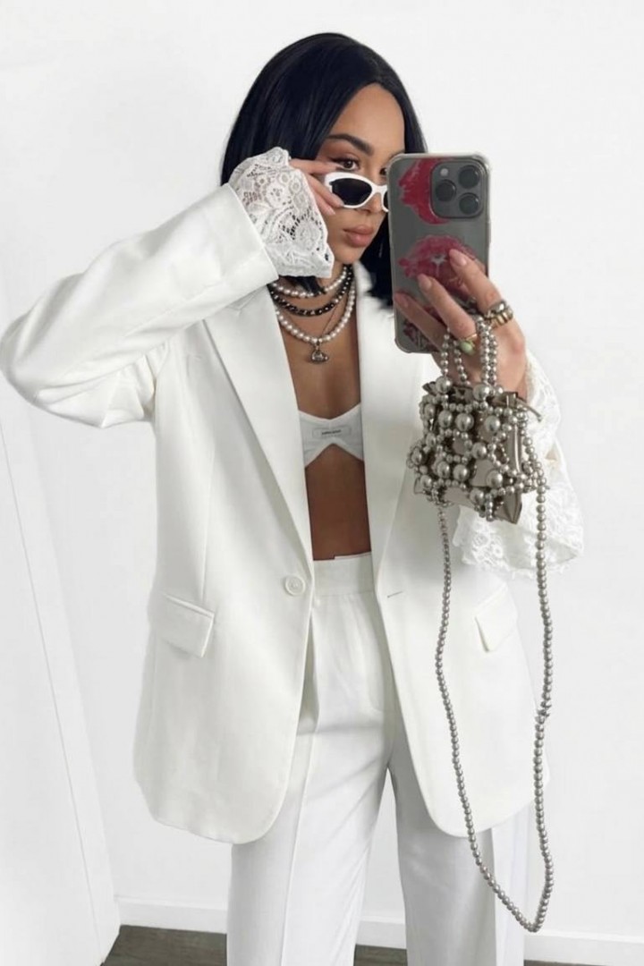 Классический костюм с пиджаком и брюками IO-812A900